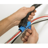 Organizador De Cable Helawrapp. Ømax 25 Mm. Negro HWPP25 Hellermann Tyton