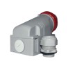 Ficha Fija de Sobreponer Optima 3P+N+T 63A 380/415Vca 6H Ip67 Rj 245.6397T Scame