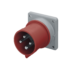 Ficha Fija De Empotrar Optima 3P+N+T 32A 380/415V Vca 6H Ip44 Rj 243.3297 Scame