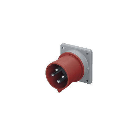 Ficha Fija De Empotrar Optima 3P+N+T 32A 380/415V Vca 6H Ip44 Rj 243.3297 Scame