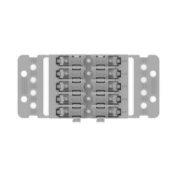 Soporte De Montaje, Con Alivio De Tensión, 5 Polos, P/221-2401, Gris 221-2505 Wago
