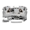 Borne De Paso P/2 Conductores, 6 Mm². P/Din 35, Cage Clamp. Gris 2006-1201 Wago