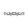 Soporte De Montaje, 1 Polo, P/221-2401, Gris 221-2521 Wago