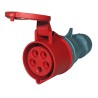 Toma de Acople Triton 3P+N+T 32A 380/415Vca 6H Ip44 Rj H-5256 Steck
