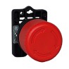 Pulsador Plast. Parada Emerg. D30 C/Retencion, Ø22 Ip40, S/Cont, Rojo SLPFN1R3 Steck