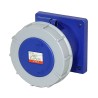 Toma De Empotrar Triton 2P+T 16A 200/250Vca 6H Ip67 Az H-3046W Steck