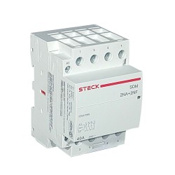 Contactor Modular 2Na + 2Nc 40A 230Vac 50/60Hz SDM4022M Steck