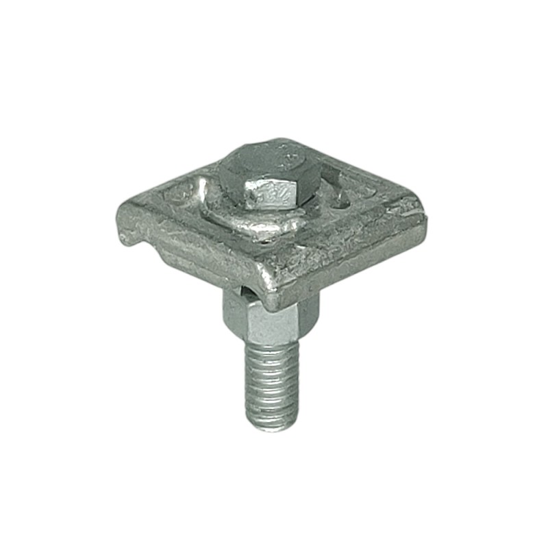 Grampa Puesta a Tierra c/Fijación a Superficie, 1 Placa, 2 Cond. 6-50mm² G3-01 LCT