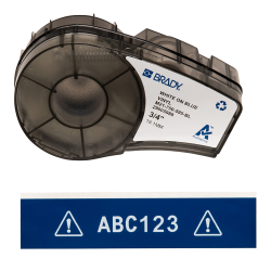 Cinta Vinilo, Bla/Azul, 19 mm X 6,40mts p/Bmp21 M21-750-59 Brady