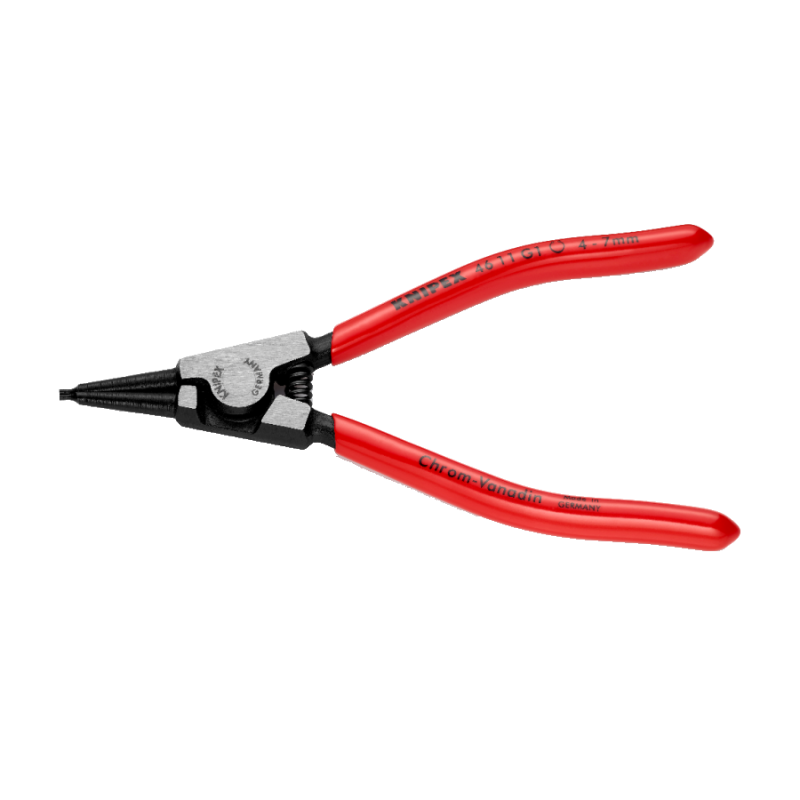 Pinza para Arandela Seeger Ext., Recta, 140mm, Ø 4 - 7mm 4611G1 Knipex