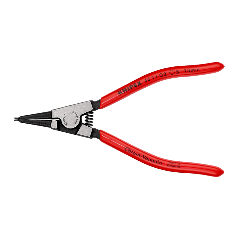 Pinza para Arandela Seeger Ext., Recta, 140mm, Ø 5 - 13mm 4611G2 Knipex