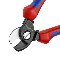 Cortacables con Filo Doble Ø15mm 50mm² 9512165 Knipex