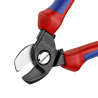 Cortacables con Filo Doble Ø15mm 50mm² 9512165 Knipex