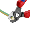 Cortacables con Filo Doble Ø15mm 50mm² 9512165 Knipex