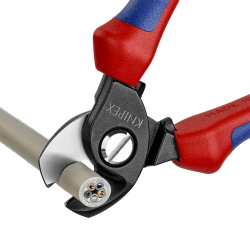 Cortacables con Filo Doble Ø15mm 50mm² 9512165 Knipex