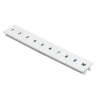 Plancha Tira Zack, 10 Unidades, Nros 1 a 10, Blanco, 6mm.  ZB 6, 1-10 Phoenix Contact