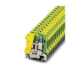 Borne de Tierra P/Riel Din 35, 0.5-16mm², 10.2mm. USLKG 10 N Phoenix Contact