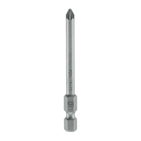Punta Atornillador, Pozidriv Plus-Minus , Pz/S1 X70mm, E1/4". Sf-Bit-Pzsl 1-70 Phoenix Contact