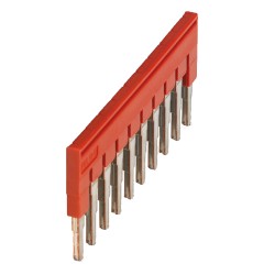 Puente Enchufable 10 Polos, 6.2mm, Rojo. FBS 10-6 Phoenix Contact