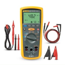 Meghómetro hasta 10 Gohm. Test: 50 V, 100 V, 250 V, 500 V Y 1000 V. 1507 Fluke