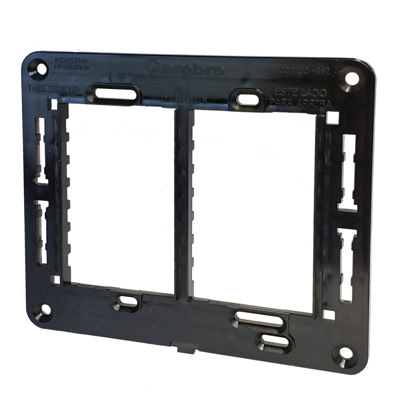 Bastidor de Polic. 8 Mod. para Línea Bauhaus 4982 Cambre