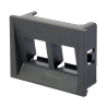 Caja de Aloje 2 Modulo Rj45/Rj11- Gris 7974 Cambre