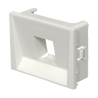 Caja de Aloje Modulo Rj45/Rj11- Blanco 6930 Cambre Caja de Aloje Modulo Rj45/Rj11- Blanco 6930 Cambre