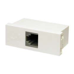 Módulo Telefono Americano, 2 Pin Blanco 6931 Cambre