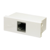 Módulo Telefono Americano, 2 Pin Blanco 6931 Cambre