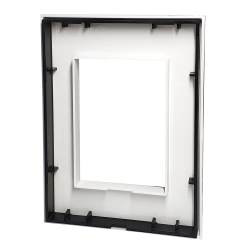 Tapa 4 Mód. Bauhaus C/Distan. Y Ribete Fijo. Blanco 4950 Cambre