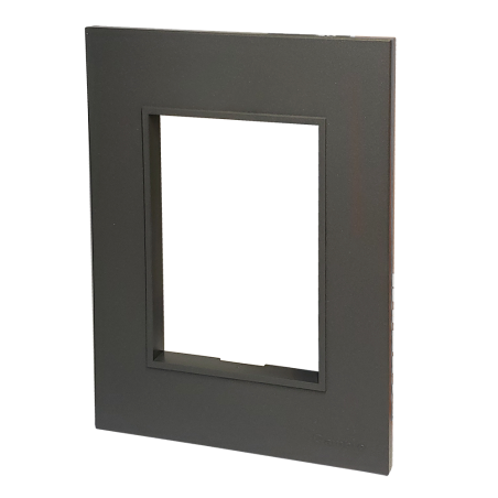 Tapa 4 Mód. Bauhaus C/Distan. Y Ribete Fijo. Gris 4951 Cambre