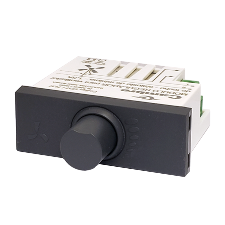 Módulo Regulador para Ventilador de Techo, 220V~ Pmáx: 300W 1,5A  Gris 7937 Cambre