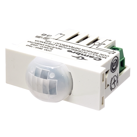 Mód. Interruptor A Distancia Con Sensor Infrarrojo Pas., 220Vca 10A, Pmáx: 200W Led, Blanco 6945 Cambre