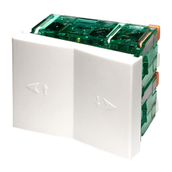 Módulo Interruptor p/Persianas, 6 Bornes,  Siglo XXII, Blanco 9535 Cambre