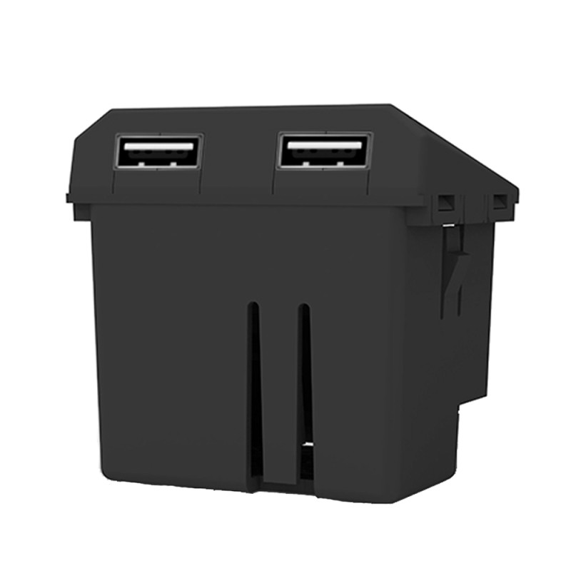 Modulo .Cargador Usb Doble 220V 3.1A  Gris 7960 Cambre