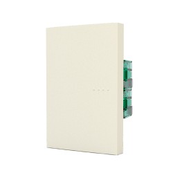 Módulo Pulsador Tecla Cuadruple, Bauhaus, Blanco 6042 Cambre