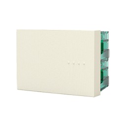 Módulo Combinación Bipolar, 4 Vías, Tecla Doble Bauhaus Blanco 6028 Cambre