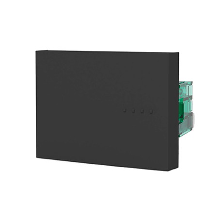 Módulo Pulsador Tecla Doble, Bauhaus, Gris 6122 Cambre