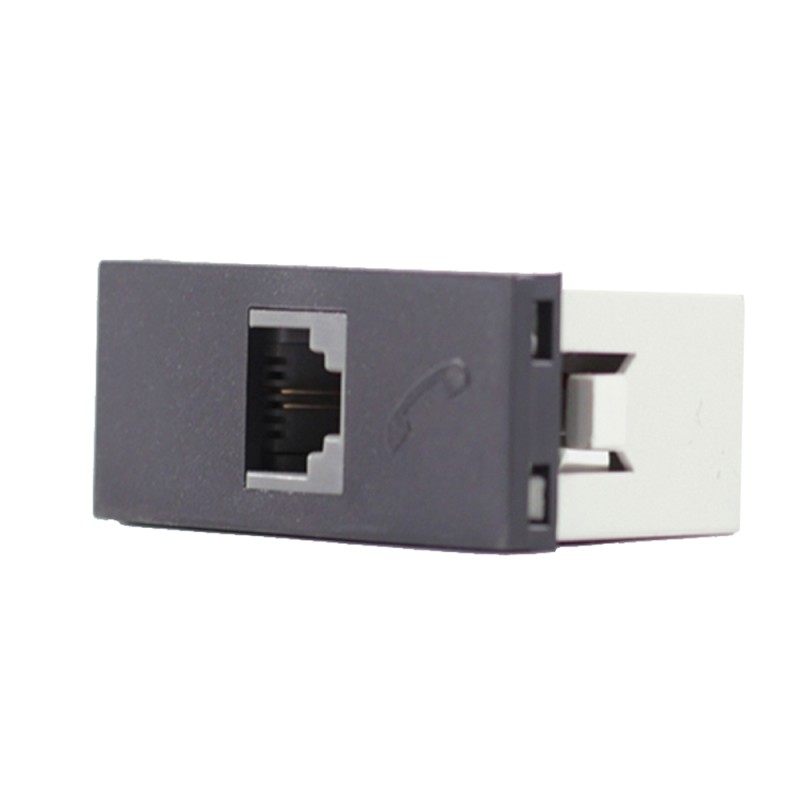 Módulo Telefono Americano, 4 Pin Gris 7932 Cambre Módulo Telefono Americano, 4 Pin Gris 7932 Cambre
