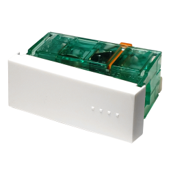 Módulo Pulsador Tecla Simple, Bauhaus, Blanco 6012 Cambre