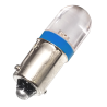 Lampara de Señaliz. T10x28 BA9s 24Vac/cc Led Azul LAMBA9-24V