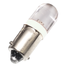 Lampara de Señaliz. T10x28 BA9s  24Vac/cc Led Blanco LAMBA9-24V