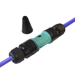 Empalme Rápido Recto Epoxi 3 Polos Qr23 H/3X4 Ip69K 5ER0 Pampaco