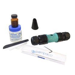 Empalme Rápido Recto Epoxi 3 Polos Qr23 H/3X4 Ip69K 5ER0 Pampaco