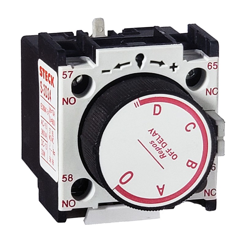 Temporizador Neumatico al Reposo NA+NC 10-180s ST34 Steck
