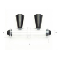 Empalme Recto Subterráneo Epoxi H/3 X 25 Mm2 + 16 - Ip69K 5ER3 Pampaco