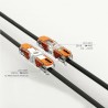Conector Empalme en Linea Compacto, C/Palanca, 0,2.. 4mm² Transp. 221-2411 Wago