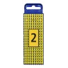 Marcador WIC2, 1,5-2,5Mm² 3x5,6mm Pa66, N°2 Ama (Plancha x200) WIC2 2 AM Hellermann Tyton