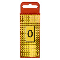 Marcador WIC1, 0,5-1,5Mm² 3x5mm Pa66, N°0 Ama (Plancha x200) WIC1 0 AM Hellermann Tyton
