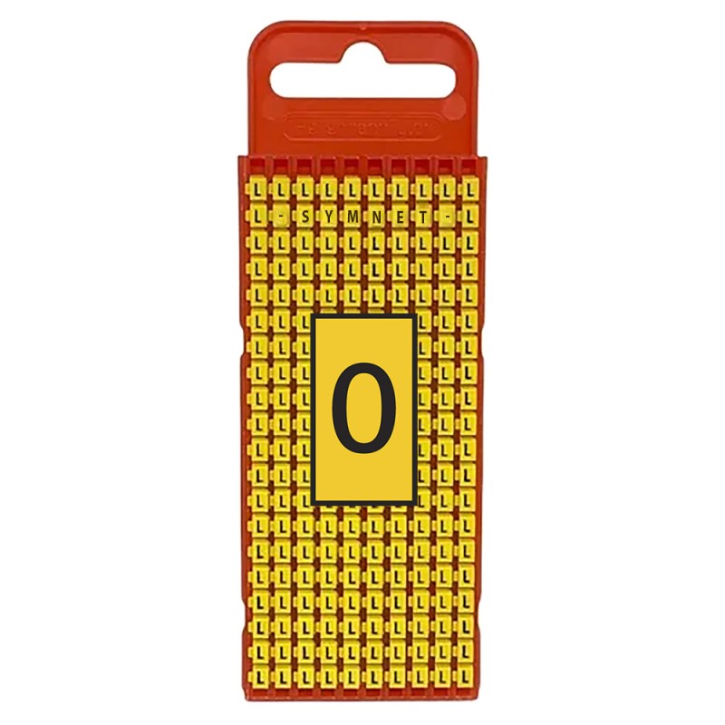 Marcador WIC1, 0,5-1,5Mm² 3x5mm Pa66, N°0 Ama (Plancha x200) WIC1 0 AM Hellermann Tyton
